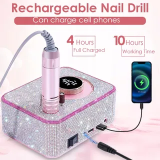 ANBEISTEE Professionele Elektrische Nagelfrees 35000 RPM Set — miniatuur 2