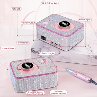 ANBEISTEE Professionele Elektrische Nagelfrees 35000 RPM Set — miniatuur 3