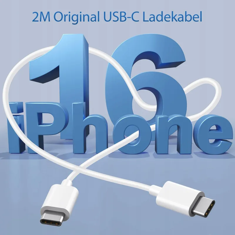 ARCCRA USB C Lader 30W Met Kabel 2m PD 2-Poorts Voor Pixel iPhone iPad — foto 4