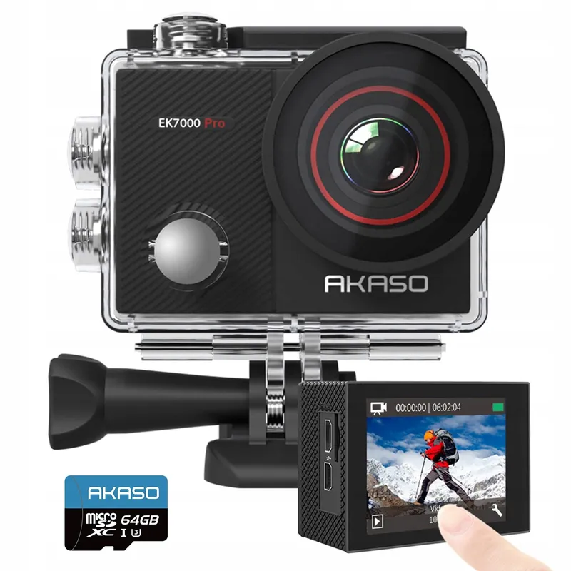 AKASO EK7000 Pro Actiecamera 4K 30FPS 20MP 64GB microSDXC — foto 1
