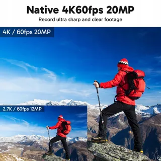 AKASO Actiecamera 4K 60FPS 40M Onderwater 20MP WiFi Touchscreen — miniatuur 2