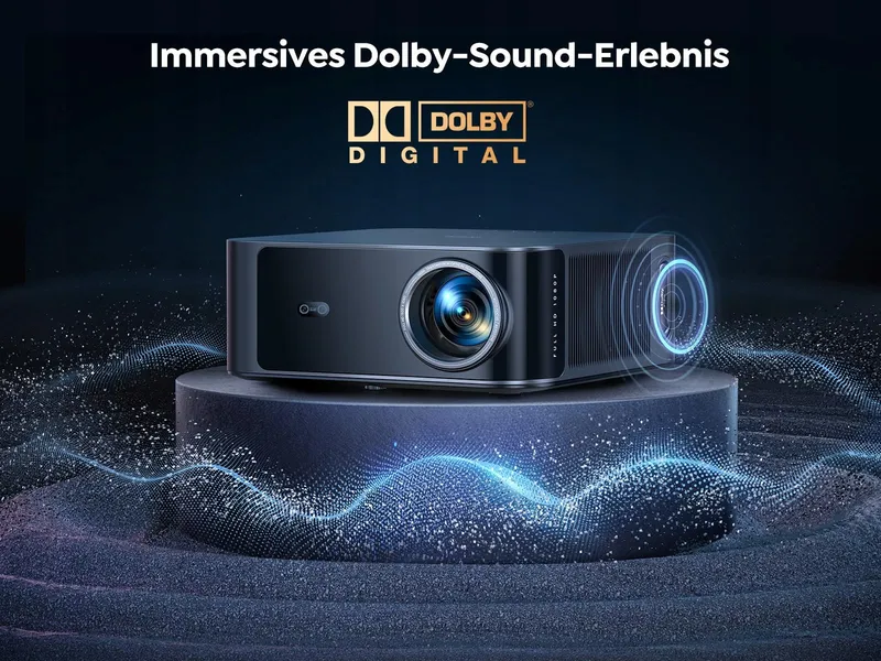 TOPTRO Beamer 4K 1200 ANSI Netflix Dolby Audio Bluetooth WiFi — foto 3