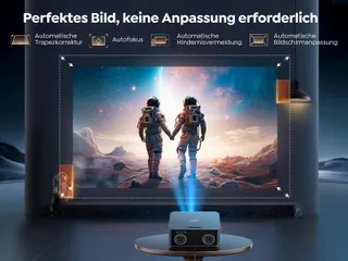 TOPTRO Beamer 4K 1200 ANSI Netflix Dolby Audio Bluetooth WiFi — miniatuur 6