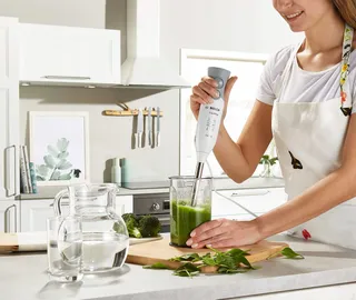 BOSCH ErgoMixx MSM66110 Staafmixer 600W 2 Snelheden Wit Grijs — miniatuur 7