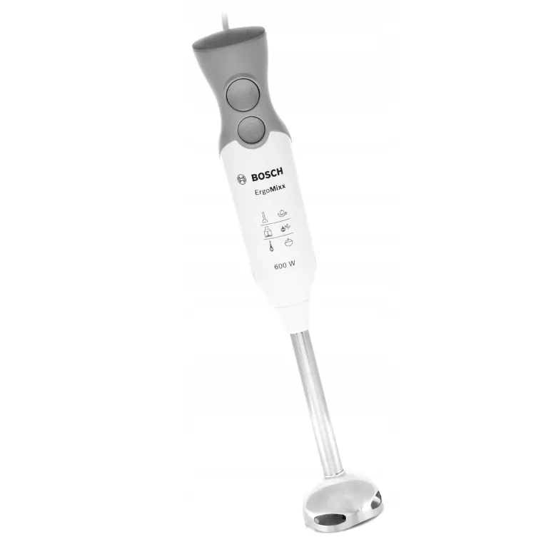 BOSCH ErgoMixx MSM66110 Staafmixer 600W 2 Snelheden Wit Grijs — foto 15