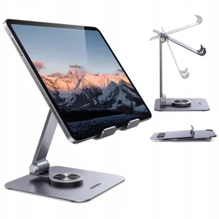 UGREEN Tabletstandaard 360 Draaibaar Verstelbaar Compatibel iPad iPhone — miniatuur 8