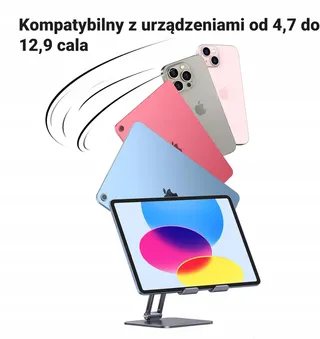 UGREEN Tabletstandaard 360 Draaibaar Verstelbaar Compatibel iPad iPhone — miniatuur 10