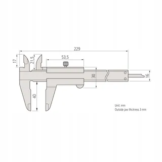 MITUTOYO Schuifmaat 0-150mm Precisiemeetinstrument — miniatuur 3