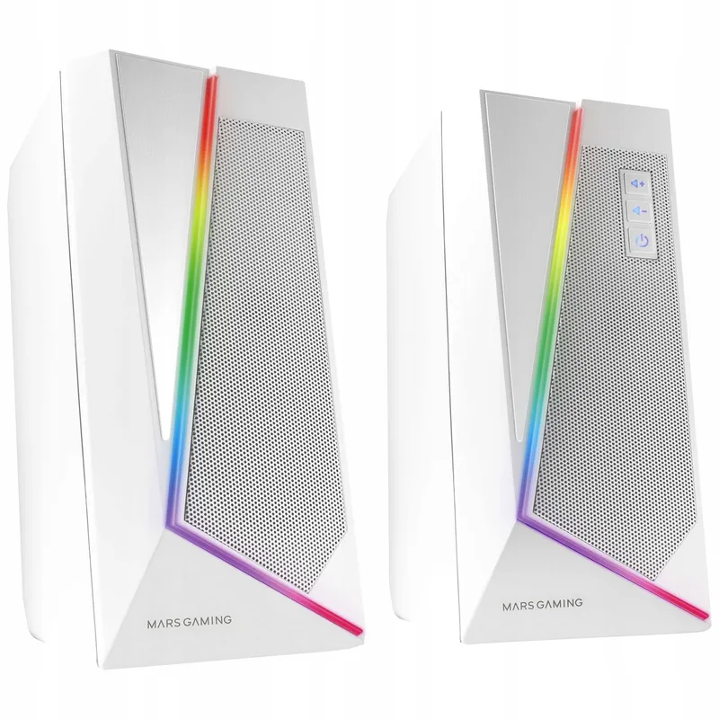 MARS GAMING MSCUBEW Compacte RGB Speakers Gamers — foto 1