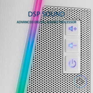 MARS GAMING MSCUBEW Compacte RGB Speakers Gamers — miniatuur 4