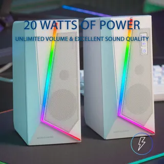 MARS GAMING MSCUBEW Compacte RGB Speakers Gamers — miniatuur 3