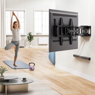 ALPHAMOUNT TV Wandbeugel 37-75" Kantelbaar 45kg VESA 200x100-600x400 — miniatuur 7