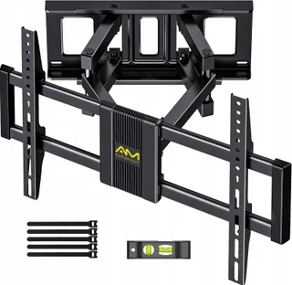ALPHAMOUNT TV Wandbeugel 37-75" Kantelbaar 45kg VESA 200x100-600x400 — miniatuur 1