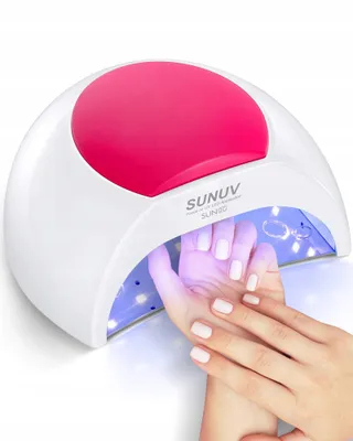 SUNUV SUN2C UV LED Nagellamp Timer LCD Display — miniatuur 1