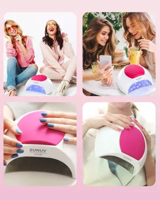 SUNUV SUN2C UV LED Nagellamp Timer LCD Display — miniatuur 7