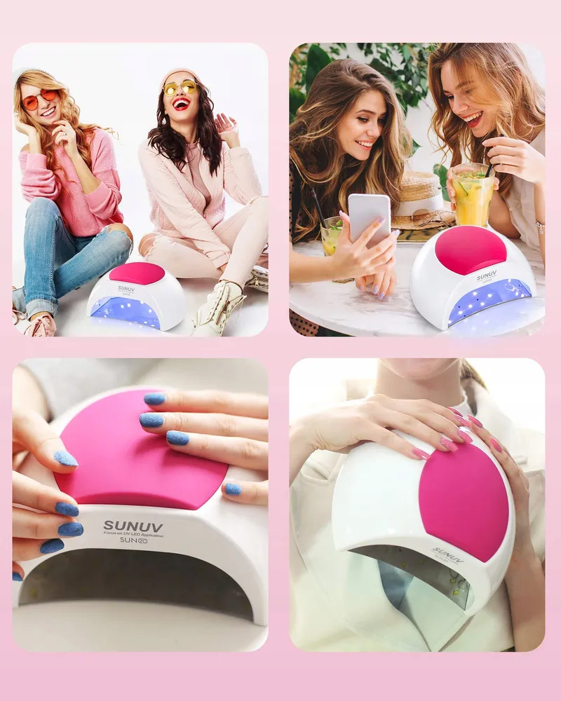 SUNUV SUN2C UV LED Nagellamp Timer LCD Display — foto 7