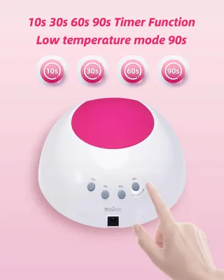 SUNUV SUN2C UV LED Nagellamp Timer LCD Display — miniatuur 3