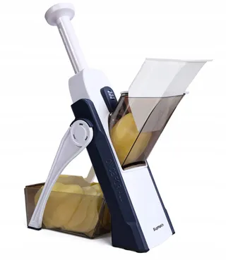 SUPMAKIN Mandoline Groentesnijder Verstelbaar Frietsnijder — miniatuur 1