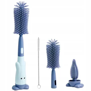 VICLOON Flessenborstelset Siliconen BPA-vrij — miniatuur 1