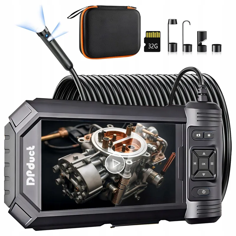 DPDUCT Inspectiecamera 10M Dual Lens 5 Inch IPS Scherm Waterdicht — foto 1