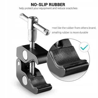 SMALLRIG Magic Arm 5 Inch Super Klem Monitor LED Licht — miniatuur 5