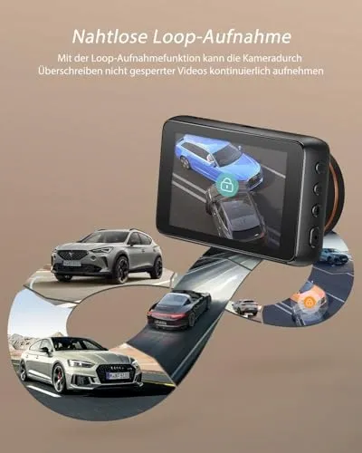 IZEEKER Dashcam 4K 2160P 32GB Kaart Nachtmodus G-Sensor WDR — foto 6