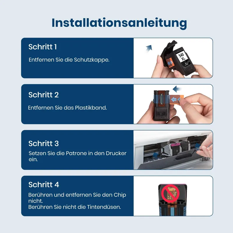 CANON Zwarte Inkt 540XL Multipack Pixma TS5150 MG3650 MX475 — foto 5