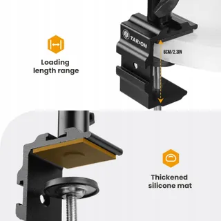 TARION Tafelstatief Flexibel Klemstatief DSLR Projector — miniatuur 6