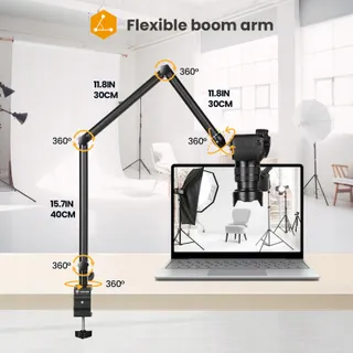 TARION Tafelstatief Flexibel Klemstatief DSLR Projector — miniatuur 2