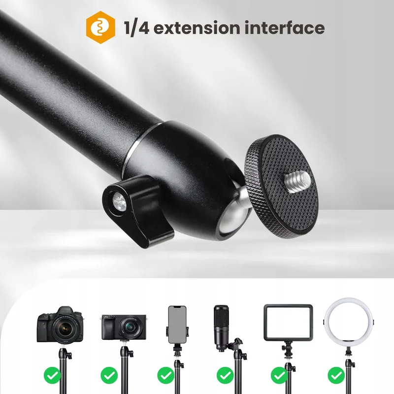 TARION Tafelstatief Flexibel Klemstatief DSLR Projector — foto 4