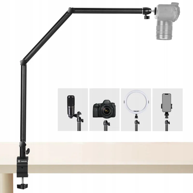 TARION Tafelstatief Flexibel Klemstatief DSLR Projector — foto 1