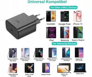 SAMNEER 45W USB C Snellader Galaxy S23 S22 S21 Ultra — miniatuur 4