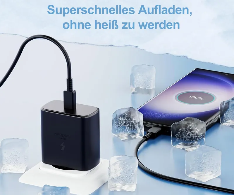 SAMNEER 45W USB C Snellader Galaxy S23 S22 S21 Ultra — foto 3