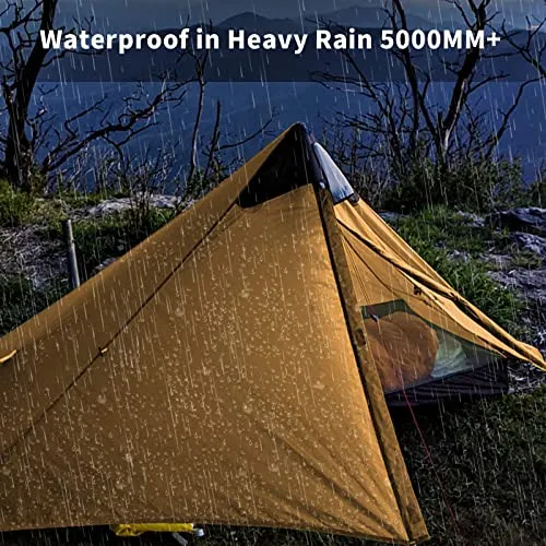 NIGHT CAT Ultralichte Backpacktent Waterdicht 1-2 Personen Camping — foto 4