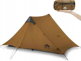 NIGHT CAT Ultralichte Backpacktent Waterdicht 1-2 Personen Camping — miniatuur 9