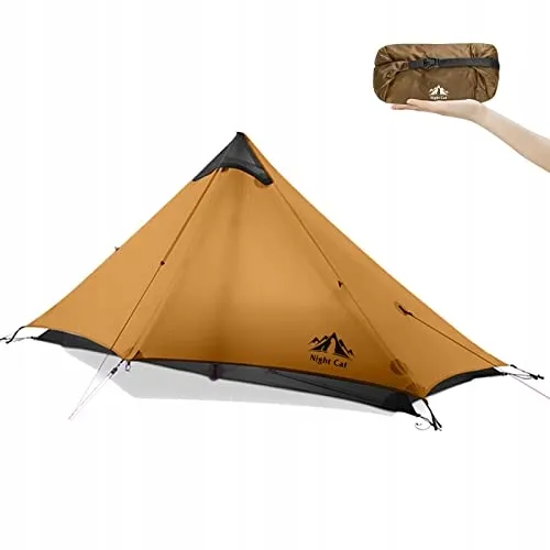 NIGHT CAT Ultralichte Backpacktent Waterdicht 1-2 Personen Camping — foto 1