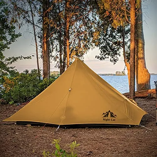 NIGHT CAT Ultralichte Backpacktent Waterdicht 1-2 Personen Camping — foto 8