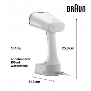 BRAUN QuickStyle 5 GS5011PU Steamer 1200W 150ml 45sec — miniatuur 4