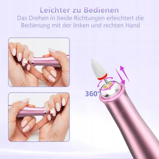 POFIBO Draadloze Nagelfrees 35000rpm voor Gel en Acrylnagels — miniatuur 5