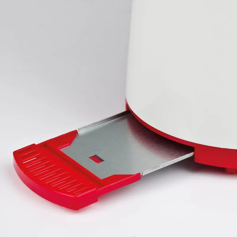 GIRMI Broodrooster Plastic Wit-Rood 750W — foto 5