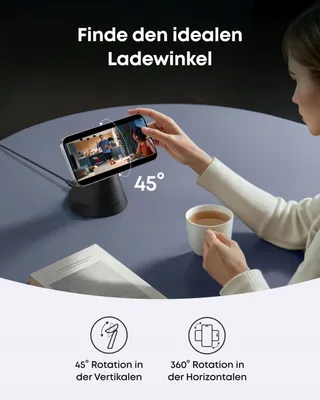 ANKER MagGo Oplader 3-in-1 MagSafe iPhone Apple Watch AirPods Qi2 — miniatuur 7