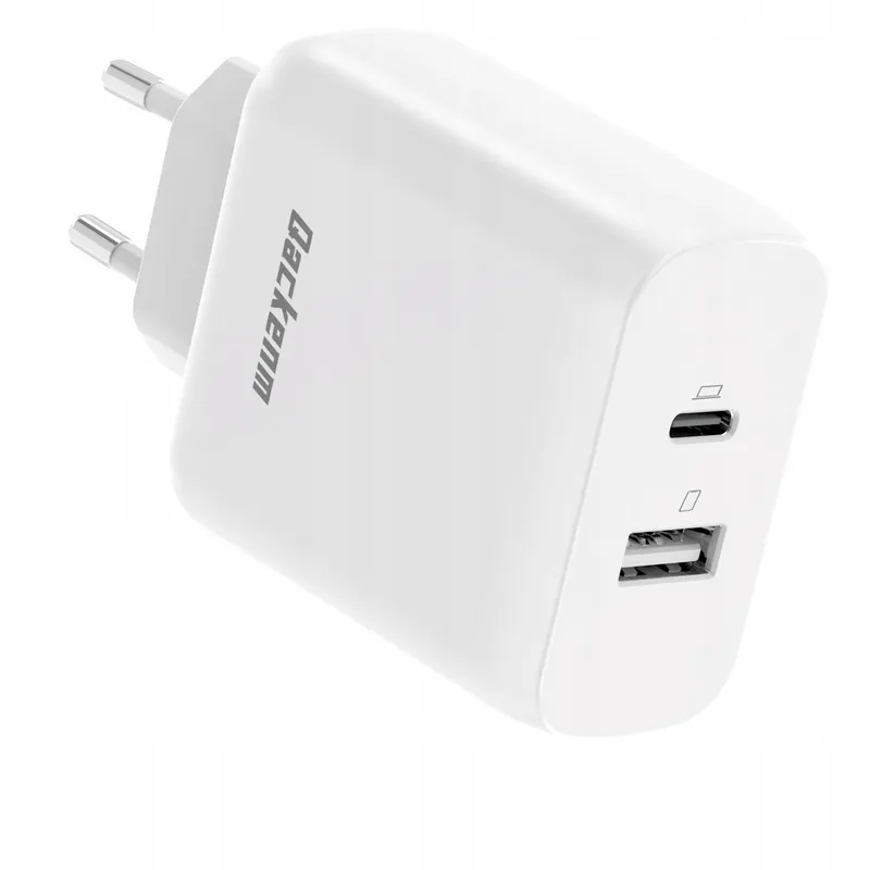 QACKENM GaN USB-C Oplader 65W Snelladen 2-Poorts Kabel 2M — foto 9