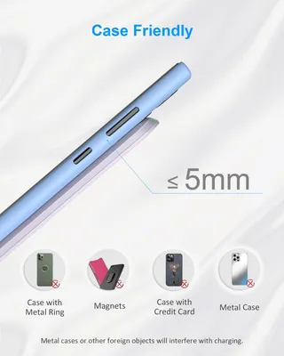 NANAMI Draadloze Snellader 10W Samsung iPhone Pixel LG — miniatuur 6
