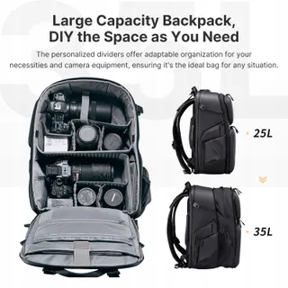ULANZI BP10 Camerarugzak Waterdicht Drone Laptop 35L — miniatuur 2