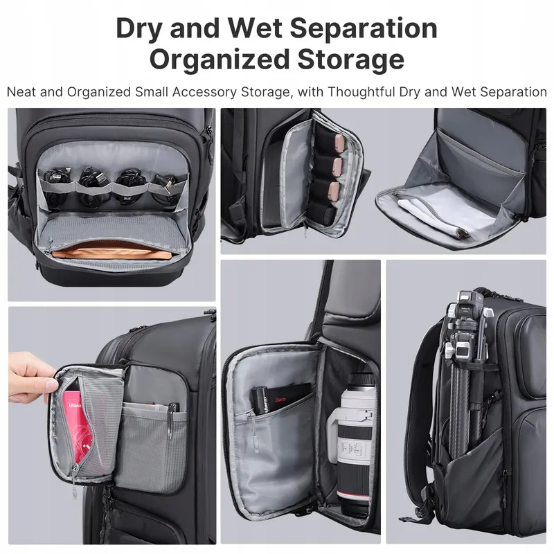 ULANZI BP10 Camerarugzak Waterdicht Drone Laptop 35L — foto 3