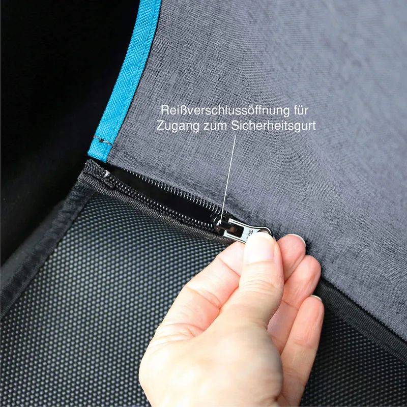 KURGO Hondenmat Waterdicht Achterbank Bescherming Auto Grijs — foto 5
