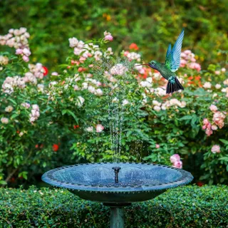 AISITIN Solar Fonteinpomp 2,5W Drijvend Vijver 6 Sproeiers — miniatuur 2