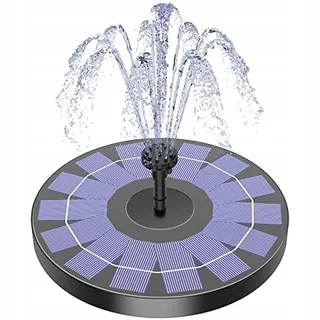 AISITIN Solar Fonteinpomp 2,5W Drijvend Vijver 6 Sproeiers — miniatuur 4