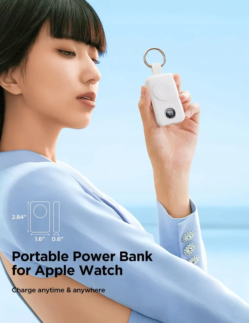 JOYROOM Draadloze Oplader 2000mAh Apple Watch Series — foto 5