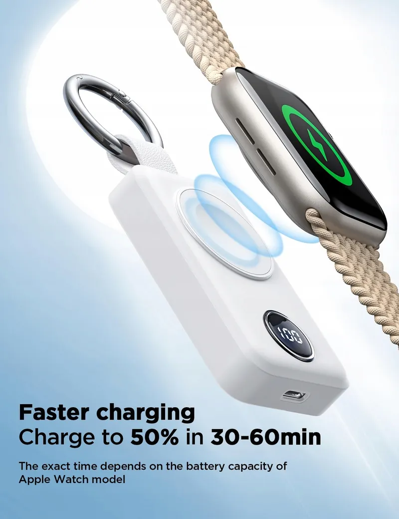 JOYROOM Draadloze Oplader 2000mAh Apple Watch Series — foto 4
